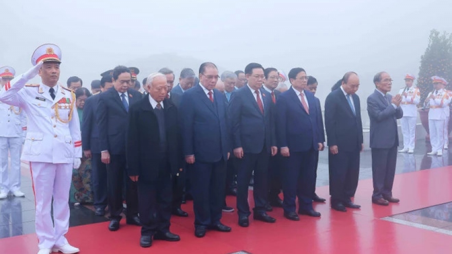 Lãnh đạo Đảng, Nhà nước vào Lăng viếng Chủ tịch Hồ Chí Minh