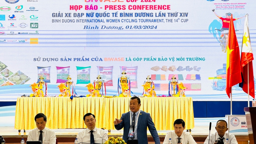 Giải Xe đạp nữ quốc tế Bình Dương lần thứ 14 quy tụ nhiều đội đua nước ngoài