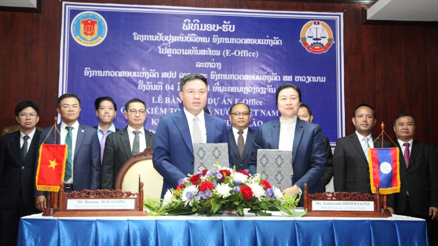 Việt Nam giúp Lào hiện đại hoá Kiểm toán Nhà nước
