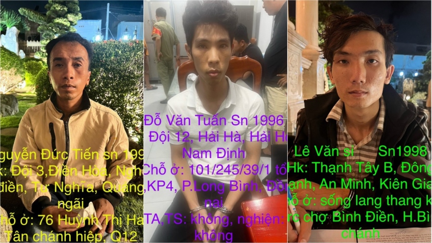 Các thành viên của "Hội vỡ nợ muốn làm liều" lại bị bắt vì trộm 1,1 tỷ đồng