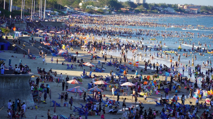 Bà Rịa - Vũng Tàu: Biển đông, công suất buồng phòng có nơi đạt 80%