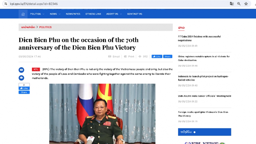 Chiến thắng Điện Biên Phủ dưới góc nhìn của truyền thông và giới học giả quốc tế