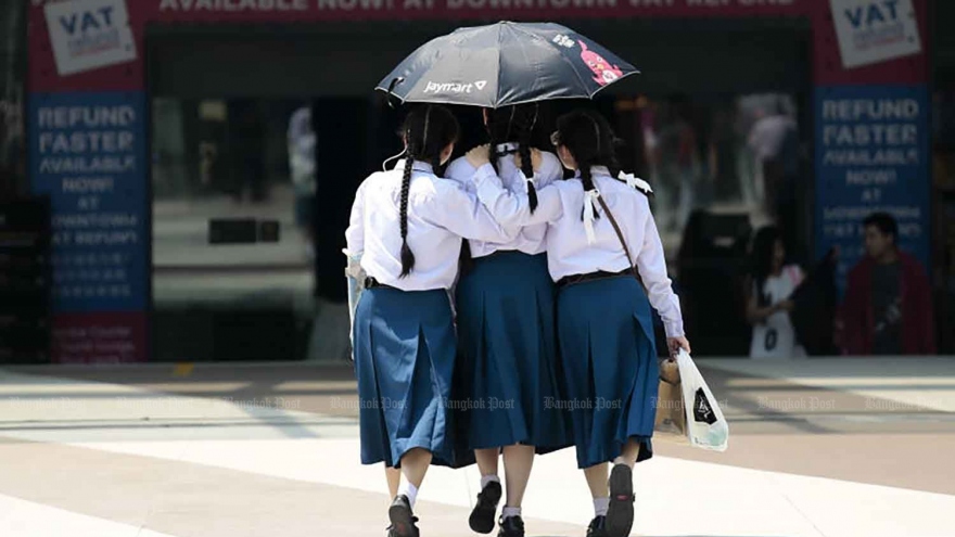 Thái Lan cân nhắc cho học sinh nghỉ học vào những ngày nắng nóng cao điểm
