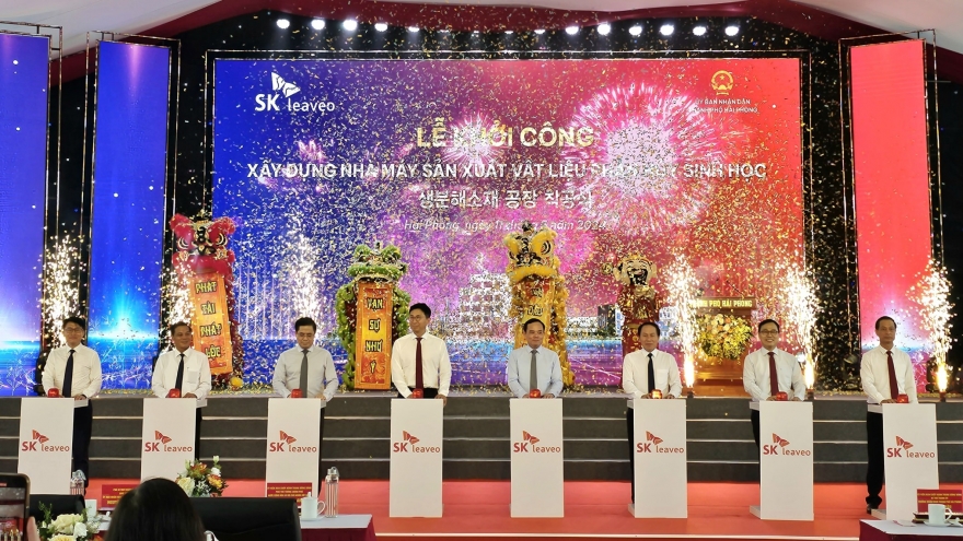 Hải Phòng khởi công Nhà máy sản xuất vật liệu phân huỷ sinh học