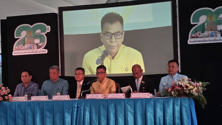 Bầu cử Thượng viện Thái Lan sẽ vẫn diễn ra đúng lộ trình