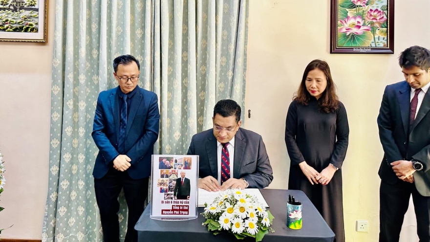 Ngoại trưởng Sri Lanka ca ngợi những đóng góp của Tổng Bí thư Nguyễn Phú Trọng