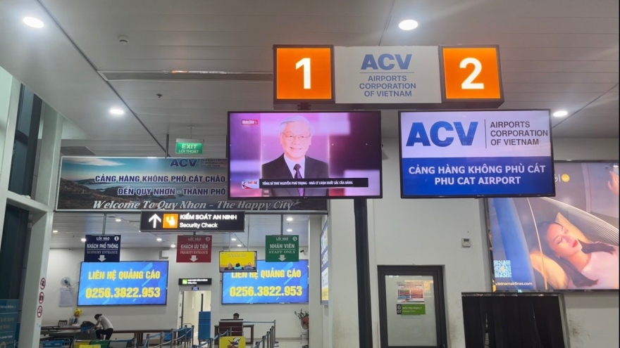 Các sân bay tăng nguồn lực phục vụ chuyến bay đưa, đón đoàn đại biểu dự Lễ Quốc tang