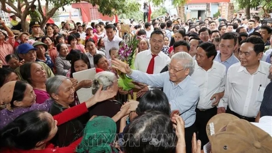 Tổng Bí thư Nguyễn Phú Trọng - Nhà lãnh đạo được nhân dân yêu mến