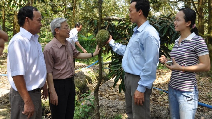 Đảng bộ và nhân dân Tiền Giang đã nỗ lực thực hiện lời căn dặn của Tổng Bí thư