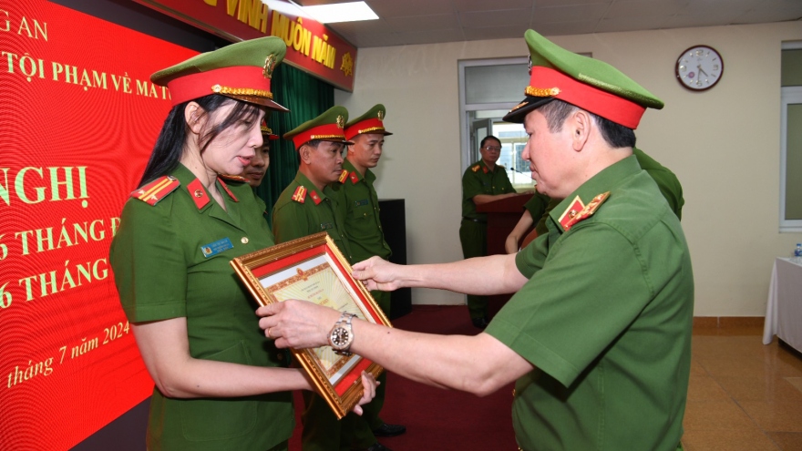 Phá nhiều chuyên án ma túy lớn trong 6 tháng đầu năm