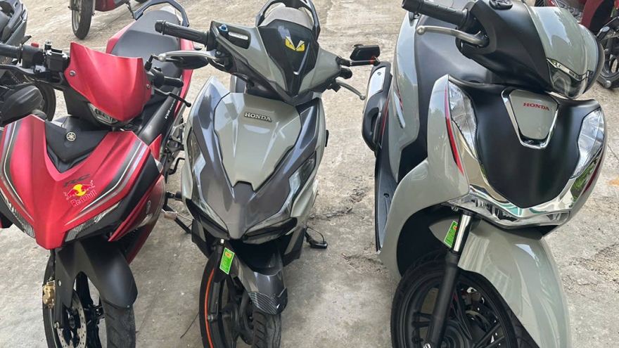 Bắt giữ đối tượng trộm 3 xe máy trị giá 200 triệu đồng