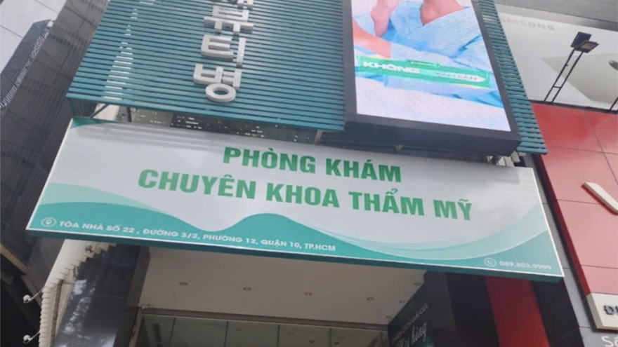 Cơ sở thẩm mỹ chui mở chuông báo cháy để thoát khỏi đoàn kiểm tra