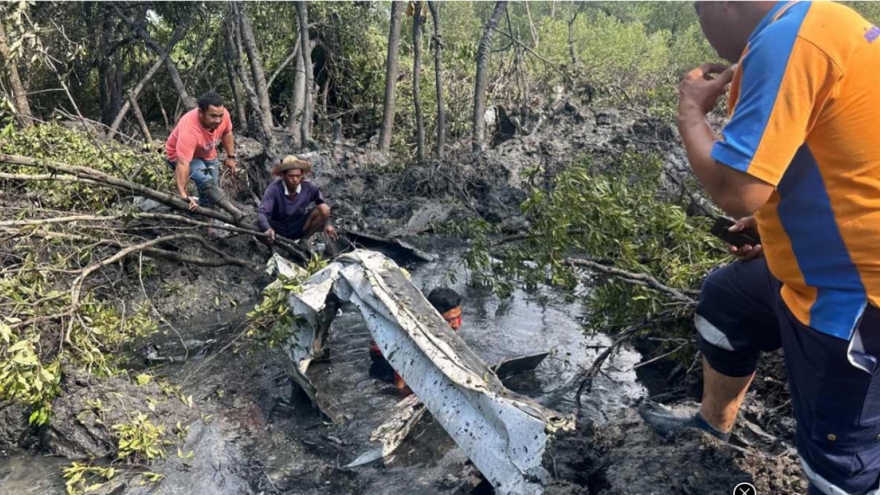 Rơi máy bay ở miền Đông Thái Lan, ghi nhận thương vong