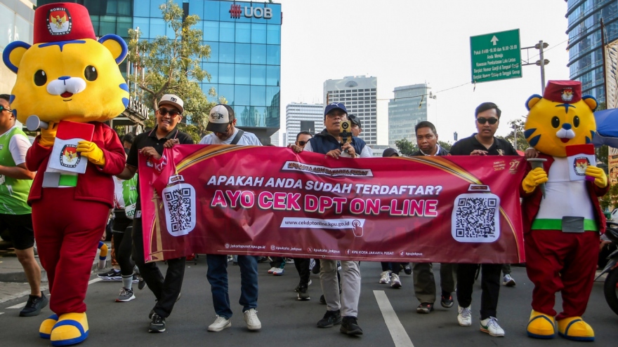 Nhiều đảng phái ở Indonesia chọn người nổi tiếng để hút phiếu bầu