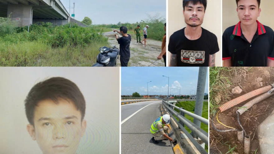 Bắt nhóm đối tượng thực hiện hàng loạt vụ trộm cắp trên cao tốc