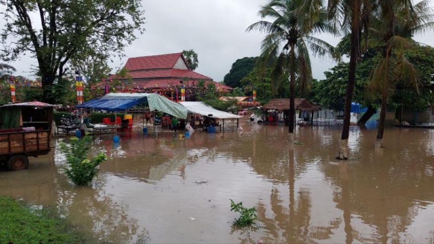 Campuchia cảnh báo lũ đối với một số địa phương