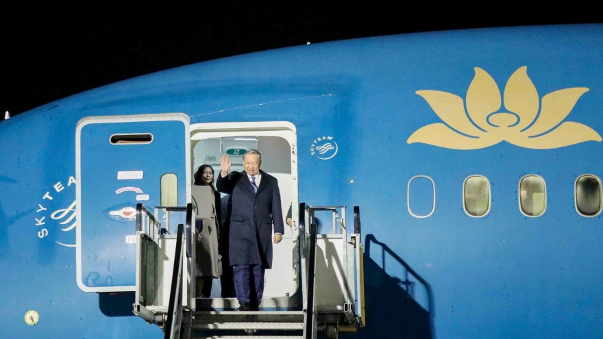 Tổng Bí thư, Chủ tịch nước Tô Lâm bắt đầu thăm cấp Nhà nước tới Ireland