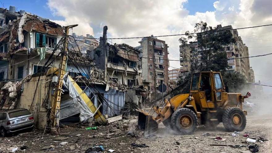 Lebanon thiệt hại 8,5 tỷ USD sau hơn 1 năm xung đột