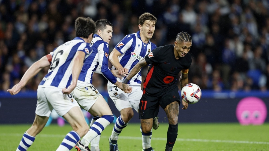 Kết quả bóng đá hôm nay 11/11: Barca thua sốc Sociedad