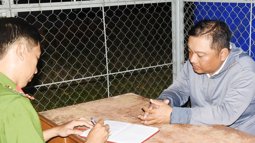 Tiền Giang: Bắt đối tượng giả danh công an để lừa đảo