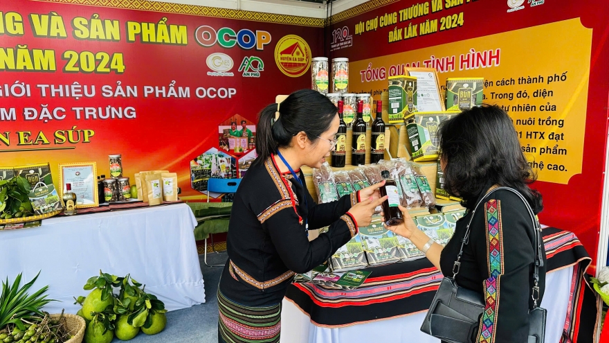 260 gian hàng tham gia Hội chợ Công Thương và sản phẩm OCOP – Đắk Lắk năm 2024