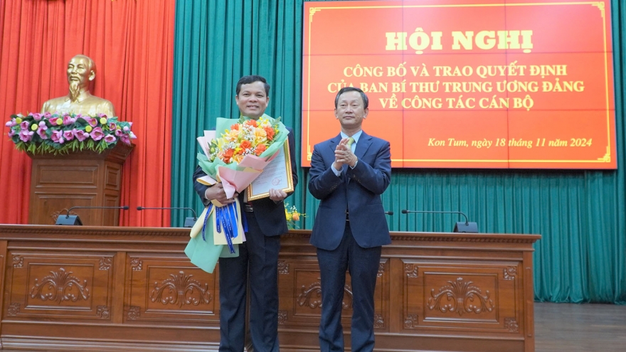 Ông Nguyễn Đức Tuy giữ chức Phó Bí thư Tỉnh uỷ Kon Tum