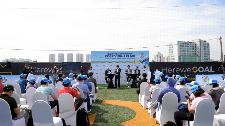 300 em nhỏ mồ côi ở TP.HCM có trải nghiệm tập luyện cùng Real Madrid