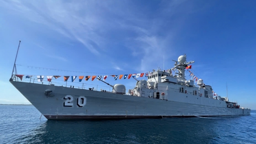 Tàu 20 - Điểm sáng công tác đối ngoại quốc phòng của Vùng 3 Hải quân