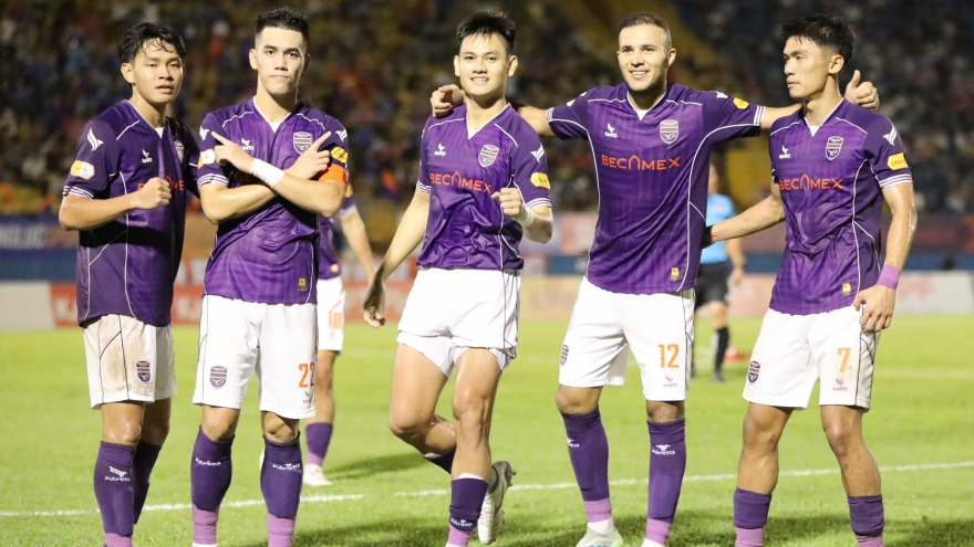 Kết quả vòng 6 V-League 24/25: HAGL thua thảm Bình Dương, Hà Tĩnh hòa tiếc nuối