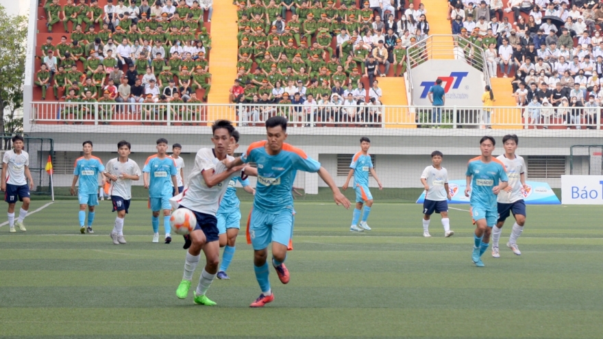 Bất ngờ lớn ở trận khai mạc Giải Bóng đá Thanh niên Sinh viên Việt Nam lần III