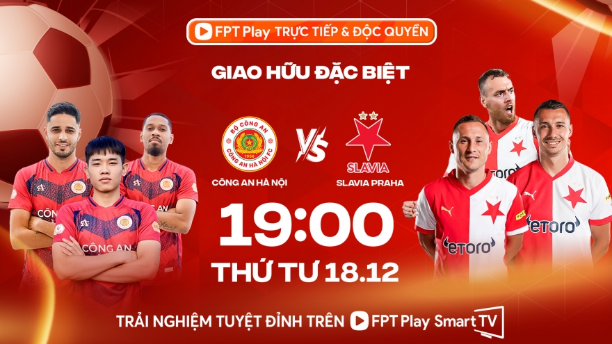 Xem trực tiếp trận CLB CAHN vs Slavia Praha ở đâu?
