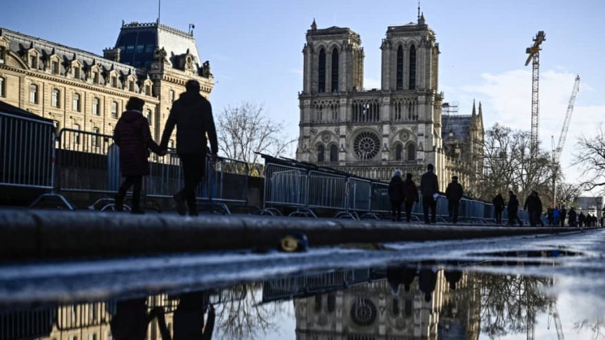 Pháp sẵn sàng mở cửa lại Nhà thờ Đức bà Paris