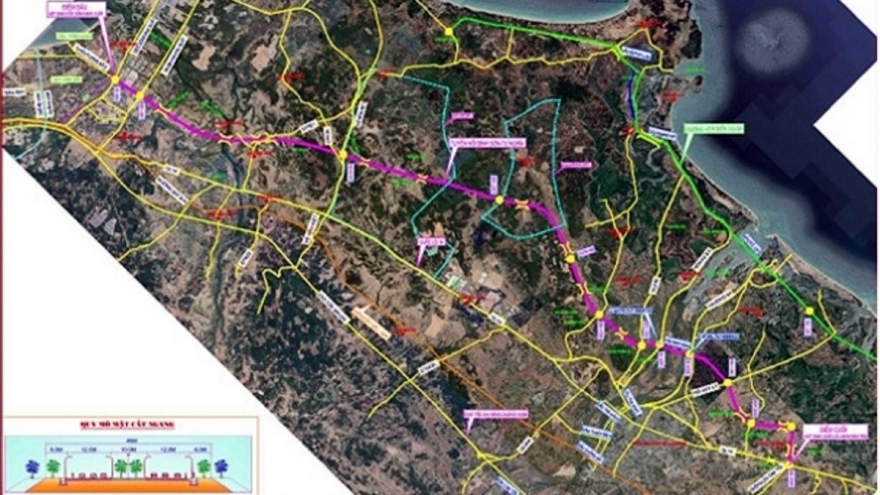 Quảng Ngãi đẩy nhanh tiến độ công trình trọng điểm đường Hoàng Sa - Dốc Sỏi