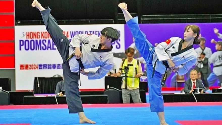 Taekwondo Việt Nam giành 3 Huy chương Vàng ở giải thế giới