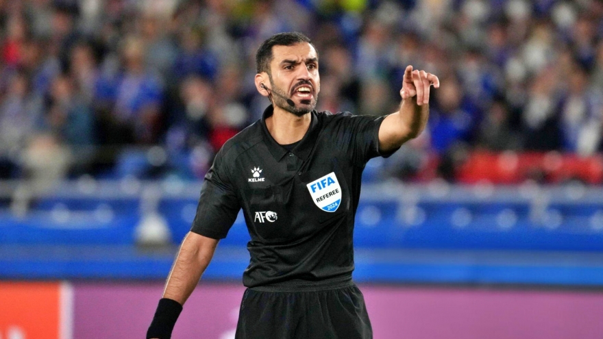 Trọng tài “quen mặt” cầm còi trận ĐT Việt Nam đấu ĐT Thái Lan