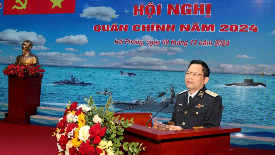 Cục Chính trị Hải quân tổ chức Hội nghị quân chính, tổng kết nhiệm vụ năm 2024