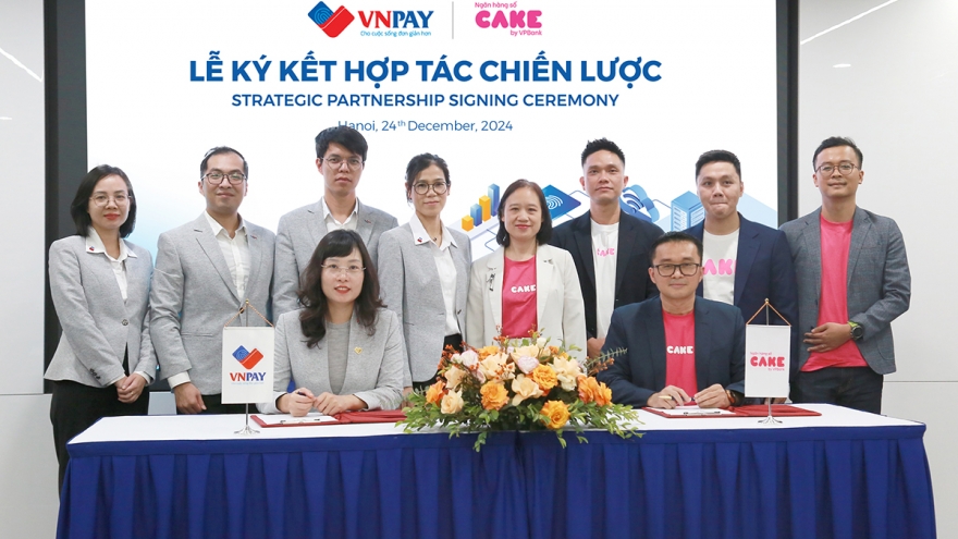 VNPAY “bắt tay” Ngân hàng số Cake, triển khai dịch vụ tài chính số trên ví VNPAY