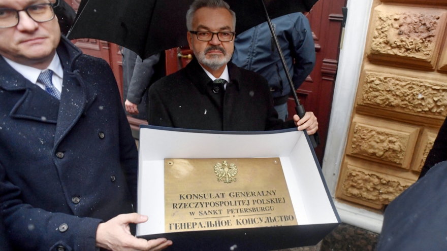 Ba Lan đóng cửa Tổng lãnh sự quán tại Nga
