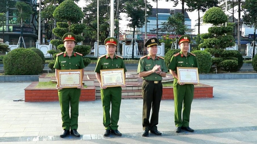 Bộ Công an khen thưởng các đơn vị phá chuyên án ma túy lớn tại Bình Phước