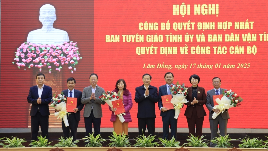 Lâm Đồng hợp nhất Ban Tuyên giáo và Ban Dân vận Tỉnh ủy