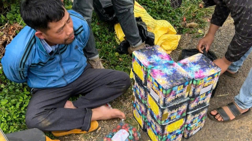 Lâm Đồng phát hiện 3 vụ tàng trữ, buôn bán pháo nổ