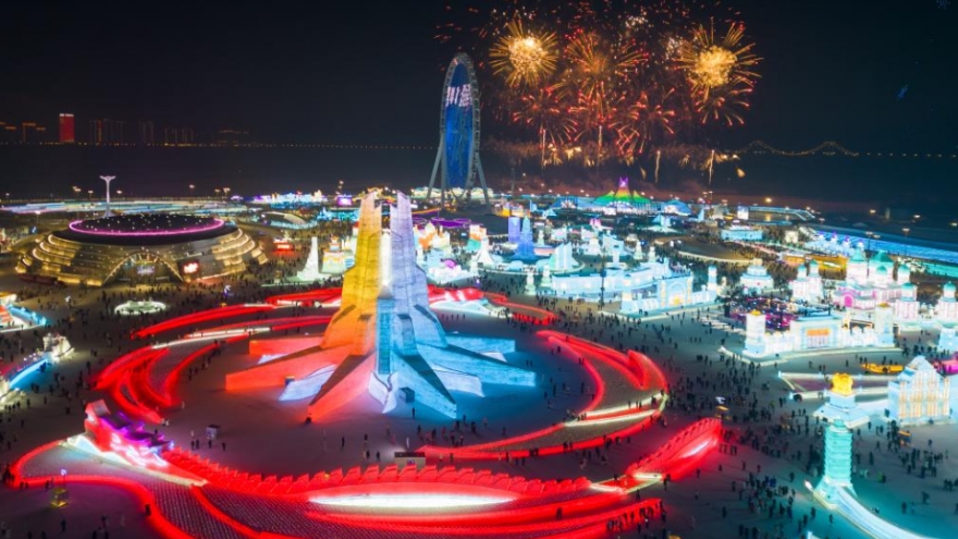 Khai mạc lễ hội băng tuyết quốc tế Cáp Nhĩ Tân - Trung Quốc lần thứ 41