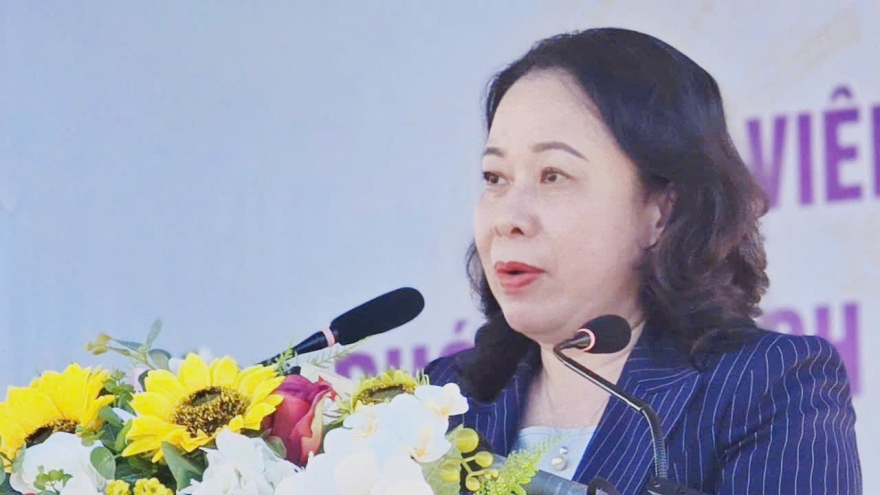 Phó Chủ tịch nước Võ Thị Ánh Xuân thăm Trung đoàn Cảnh sát cơ động Tây Nguyên