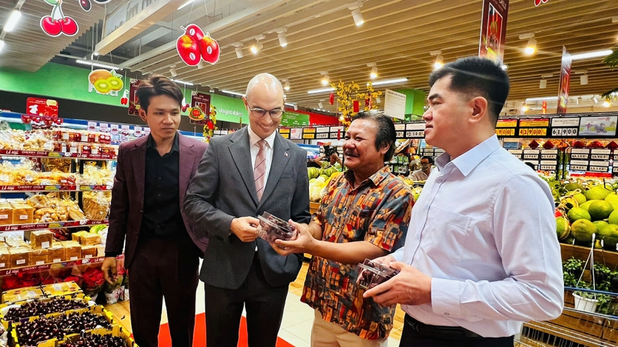 100 tấn cherry Chile tươi vào Co.opmart, Co.opxtra đón Tết Việt