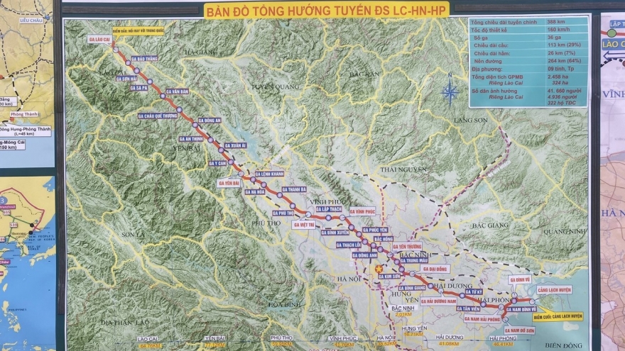 Đường sắt Lào Cai - Hà Nội - Hải Phòng sẽ nâng cao thương mại Việt - Trung