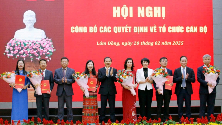 Lâm Đồng bổ nhiệm lãnh đạo 6 sở mới thành lập