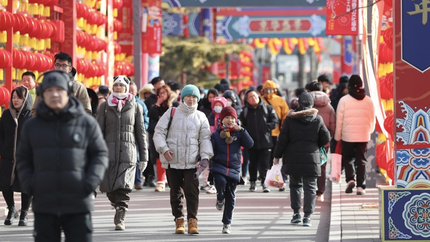Người dân Trung Quốc chi tiêu kỷ lục trong dịp Tết Nguyên đán