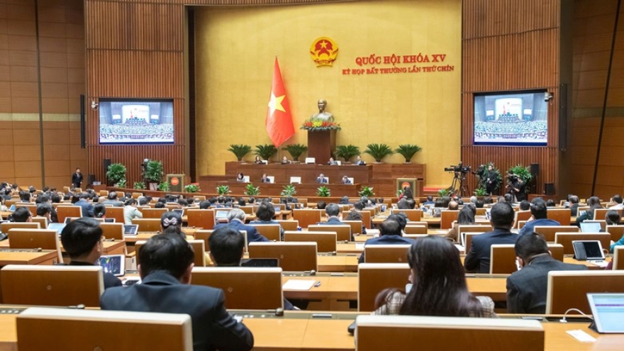 Tuần này, Quốc hội xem xét công tác nhân sự tại kỳ họp bất thường