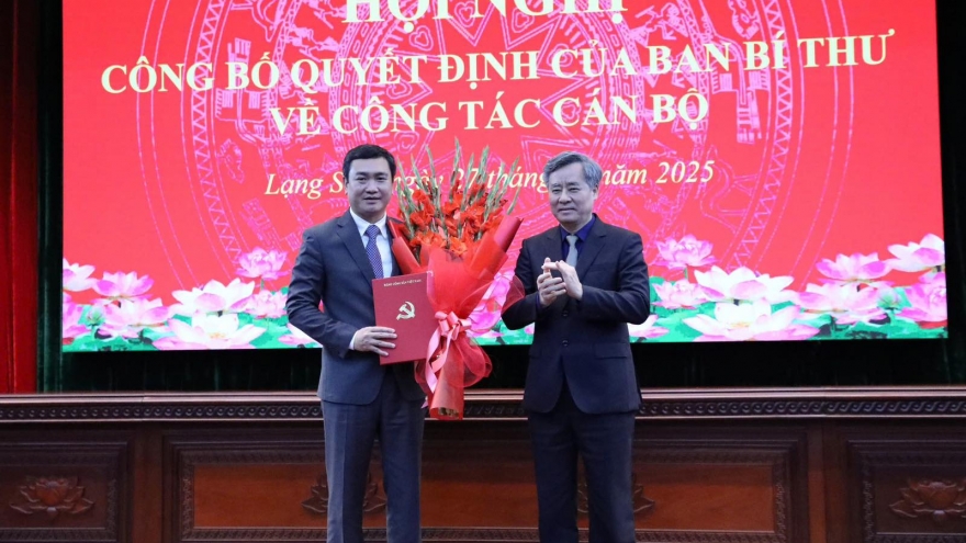 Ông Nguyễn Cảnh Toàn làm Phó Bí thư Tỉnh ủy Lạng Sơn