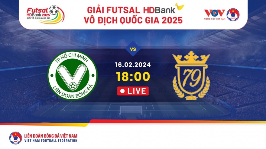 Trực tiếp Trẻ TP.HCM vs Luxury Hạ Long Giải Futsal HDBank VĐQG 2025